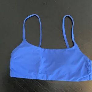 Athleta Electric Blue Bikini Top